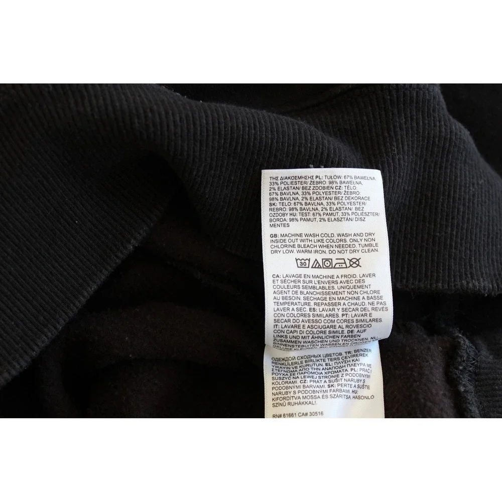 The North Face Mens Pride Rainbow Logo Hoodie Black Sweatshirt Large